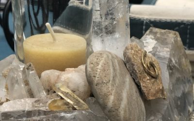 Crystal Candle Holder from 4 Winds 1 Breath