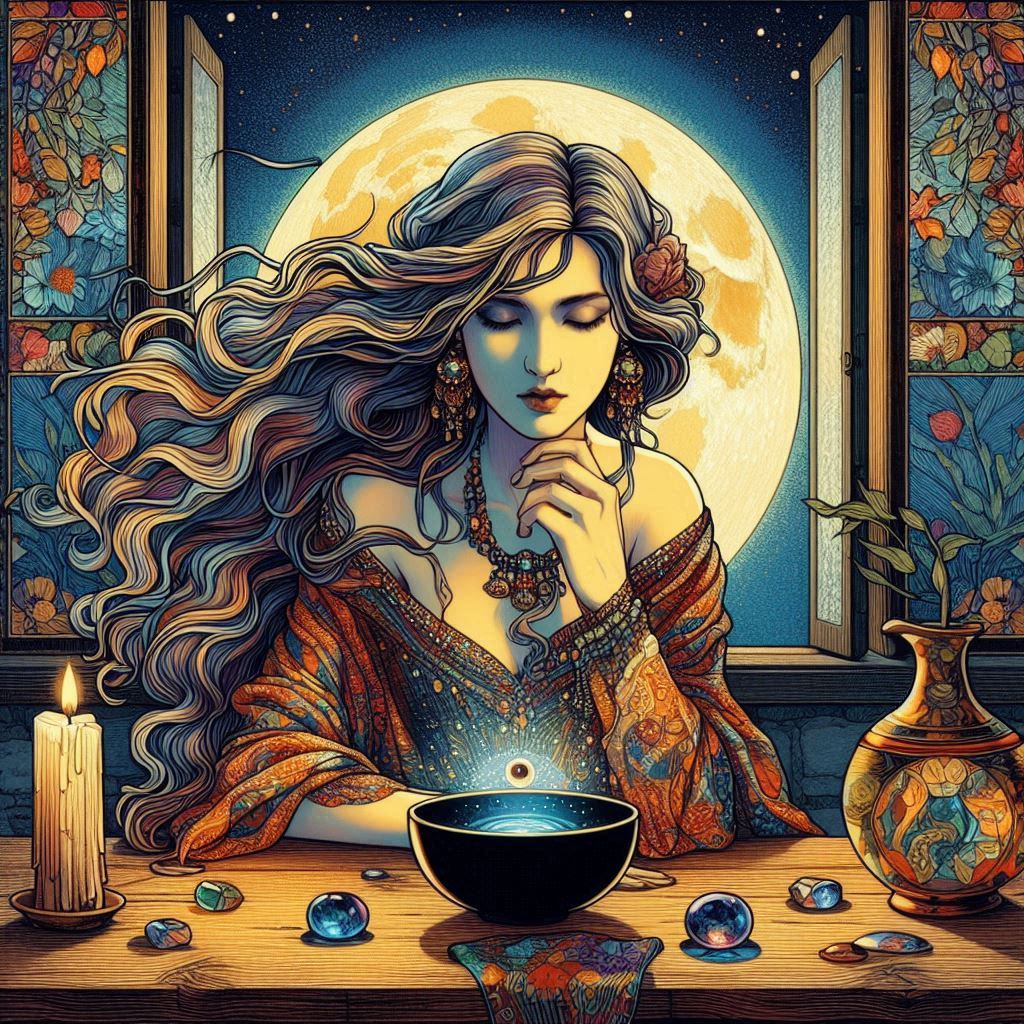 Magic Scrying Harvest Moon Magic: How to Use Tarot, Scrying, and Bibliomancy Under ...